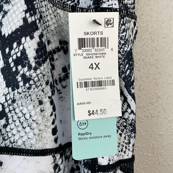 NWT Ideology Athletic Skort Size 4X - Picture 2 of 5